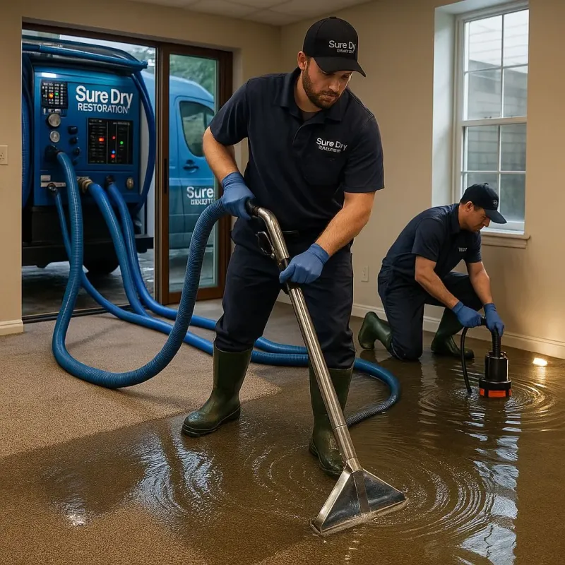 Water Extraction and Removal process in Markle, IN